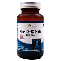 Neogenesis Pure D3 + K2 4000IU + 200mcg